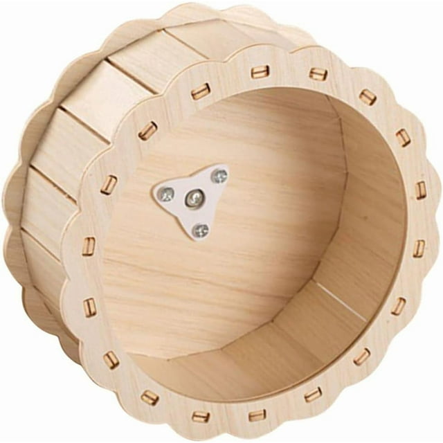 ZOUSSIQI Tapis Roulant pour Animaux Jouet Hamster Jouet d'Exercice Roue de Rat Jouet Hamster Jouet en Bois Jouet de Course Jouet pour Animaux Écureuil CA919-52816