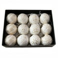 thumbnail image 2 of 12 Pcs Christmas Tree Decorations - Elegant Gray Assorted Christmas Balls Ornaments, for Xmas Tree Hanging, Christmas Decorations, 2 of 9