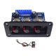 thumbnail image 4 of 3X Placa Amplificadora de Potencia Digital de 2,1 Canales + Cable de Audio AUX 2X25W + 50W BT5.0 Subwoofer Clase D Placa Amplificadora DC12-20V, 4 of 5