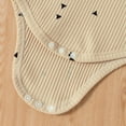 thumbnail image 6 of Dooleck Ribbed Baby Clothes Set Infant Girl Bodysuit Onesies Bloomer Shorts Outfits, 6 of 8