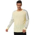 thumbnail image 2 of Suéter Unique Bargains de punto informal para hombre Beige L, 2 of 6