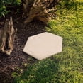 thumbnail image 6 of Eolstice Hexagon Plastic Stepping Stone, Imitation Airy Walkway Paver, Decorative Garden Walk, For Grass Lawn Yard, Outdoor Landscape, Lightweight, 6 of 7