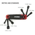 thumbnail image 5 of Steelman 6-Piece Universal Folding Nut Driver Set 60712, 5 of 6