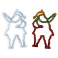 thumbnail image 1 of Bangcool Christmas Theme Resin Mold Handmade Non-stick Santa Epoxy Mold Elk Silicone Mold, 1 of 10