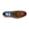 thumbnail image 5 of Men's Nunn Bush Centro Flex Wingtip Oxford Party Shoes Cognac 84983-221, 5 of 9