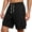Black, variant on Guluxicc Men's Cargo Shorts with Multi Pockets Elastic Waist Drawstring Everyday Wear Shorts Summer Casual Outfits