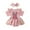 Red-B, variant on Baby Girl Easter Outfit Embroidered Bunny Baby Easter Romper Dress Sleeveless Easter Outfit Toddler Boy