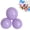3Purple, variant on Reusable Inflatable Balloon Garland Arch Kit, 3/7 Pcs Linked Pvc Balloons with Elastic Bands, Party Decoration for Birthdays, Weddings & Celebration