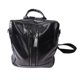 thumbnail image 4 of Mochila de cuero PU para mujer, informal, de moda, ajustable, de gran capacidad, para trabajo de oficina, de cuero PU negro, 4 of 15