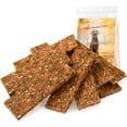 thumbnail image 3 of (5 pack) Pawmate Chicken Jerky Apple Dog Treats, Jerky Treats with Oats Healthy Chewy Training Treats for All Dogs, 12 Count, 3 of 10