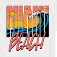 thumbnail image 3 of Miami Beach - Men's Short Sleeve Graphic T-Shirt, 3 of 6