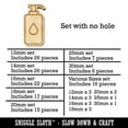 thumbnail image 2 of Hand Sanitizer Bottle Symbol Wood Mini Charms Shapes DIY Craft Jewelry - No Hole - 12mm (26pcs), 2 of 7