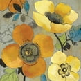 thumbnail image 2 of Pearce, Allison 12x12 White Modern Wood Framed Museum Art Print Titled - Yellow and Orange Poppies I, 2 of 4