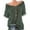 Army Green, variant on Shirts for Women,Blouses for Women, Casual Cold Off Shoulder Lace Neck Plue Size Tops Shirt Blouse,Blouses for Women Fashion