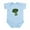 Sky Blue, variant on CafePress - Happy Broccoli Body Suit - Baby Light Bodysuit, Size Newborn - 24 Months