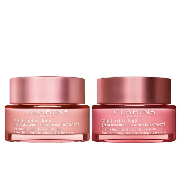 Crema hidratante para la piel Clarins Multi-Active de día y noche con niacinamida