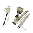 thumbnail image 3 of 2 Set Universal 3pt Adjustable Retractable Lap Suitable for Modification Belts Kit for Go Kart,Club Golf Cart,Van,UTV,VR, Buggies, Minivan,Pickup and Truck (Beige), 3 of 7