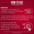 thumbnail image 4 of Chef Master 12,000 BTU Portable Butane Stove - Gas Burner for Camping & Outdoor Cooking - Countertop Cooktop with Carry Case, Wind Guard & Electronic, 4 of 6
