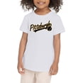 thumbnail image 2 of MUXiin Toddler Shirt Boys 4t Solid Color Cute Funny Short Sleeve T Shirt Loose Soft Birthday Shirts Toddler Baby Boy Clothes, 2 of 3