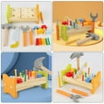 thumbnail image 5 of Worgeous 1 Set Toddler Pounding Peg Workbench Toy for Early Education Birthday and Christmas Gift, 5 of 8