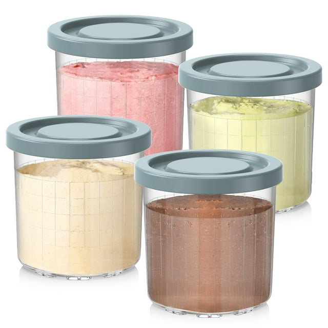Extra Cups de repuesto para Ninja Creamy Containers, paquete de 4