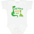 thumbnail image 3 of Inktastic My Nana Loves Me Grandson Boys Baby Bodysuit, 3 of 5