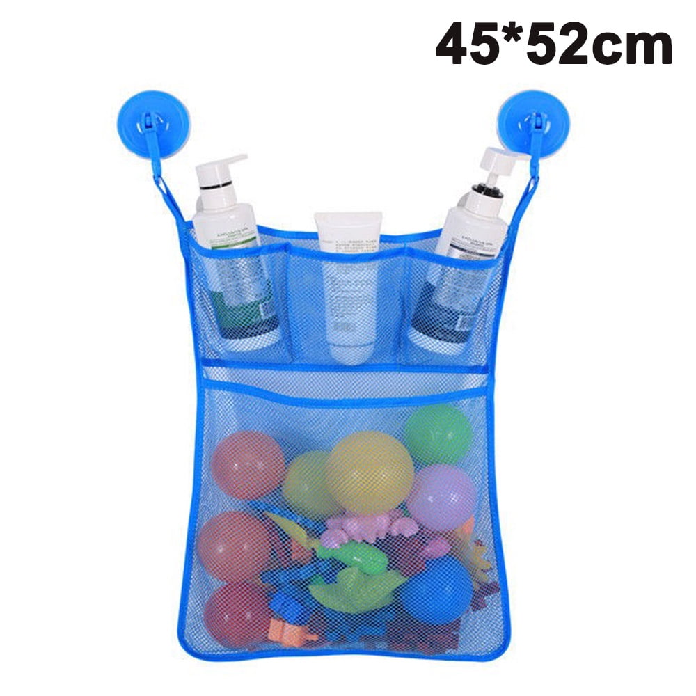 Mesh Bath Toy Organizer Shower Caddy Solution For Kids Quick Drying  High-quality Polyester Mesh For Toys Socks Underwear Pool - AliExpress