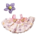 thumbnail image 4 of Ropa para muñecas en miniatura, ropa para muñecas de niña, elegante camisa de regalo, accesorios para el cabello, lindo traje para muñecas, conjunto falda rosa, 4 of 8