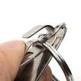 thumbnail image 4 of Stainless Steel Quick - Release Keychain Belt Clip for Everyday Use, 4 of 8