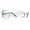 silver black, variant on Womens Clear Lens Butterfly Rimless Ironic Granny Eye Glasses Gold Brown