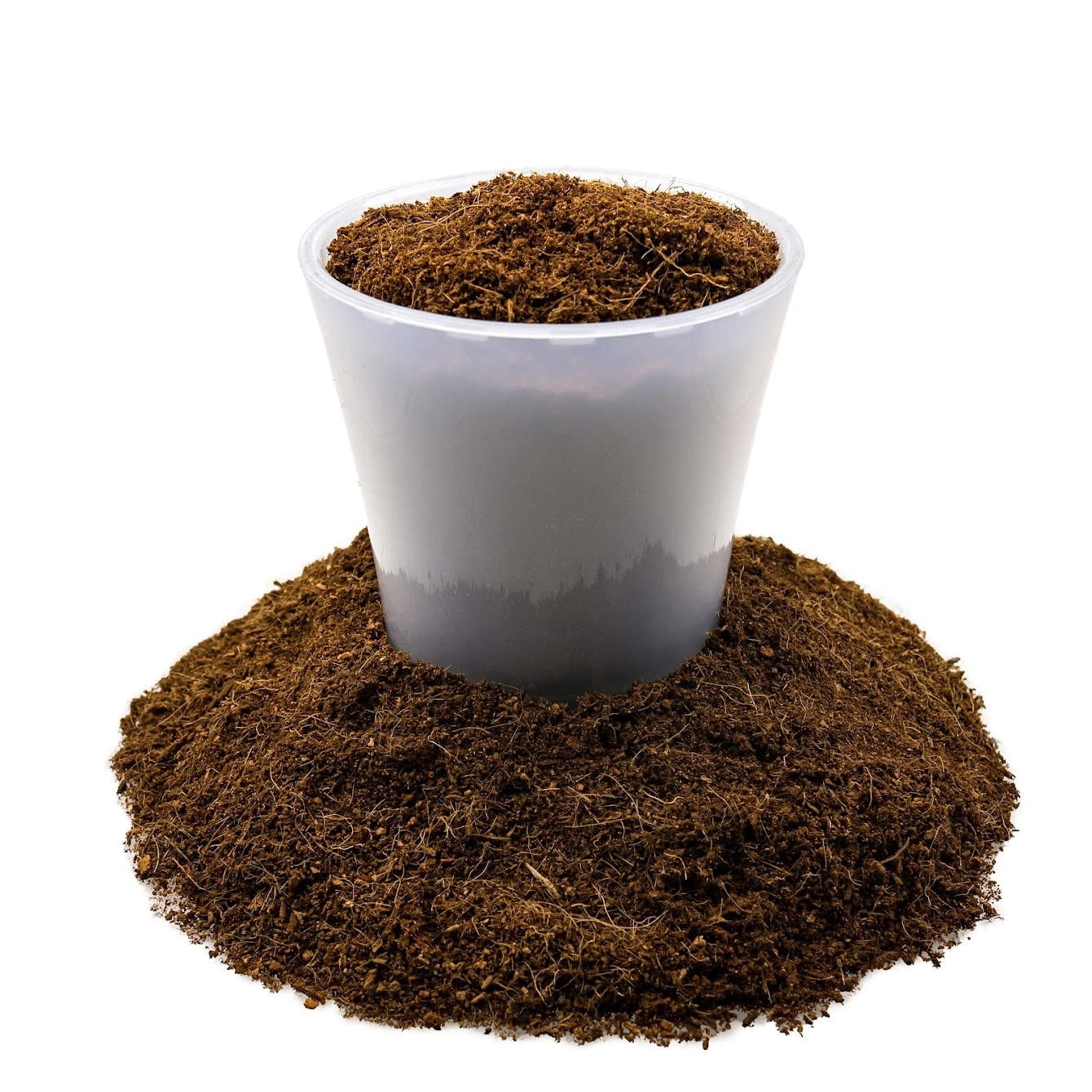 Premium Organic Coconut Coir Mix for Home Gardening - All Natural Soil Amendment - PH Balanced and Double Washed Coco Coir by Gardenera Labs (5 Quart Bag)