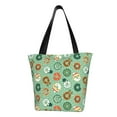 thumbnail image 1 of Fotbe Christmas Donuts Bolsa de Playa con Estampado, Bolsa de Hombro, Bolsa de Mano Espaciosa, Bolsa de Viaje Ligera, Bolsa de Compras Versátil, 1 of 6