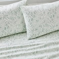 thumbnail image 4 of Better Homes & Gardens 2-Piece 300 Thread Count Cotton Percale Vierra Vine Green Pillowcases, King, 4 of 5