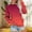 Red Sweatshirts for Winter, variant on XPMWRP Women's Gradient Color Oversized Sweatshirts Loose Crewneck Casual Long Sleeve Pullover Tops Winter Warm Clothes Blue XXL