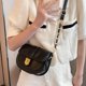 thumbnail image 4 of Bolso de mujer con estampado de piedras, bolso de sillín, bolso diagonal de un solo hombro de cuero artificial para ocio, 4 of 5