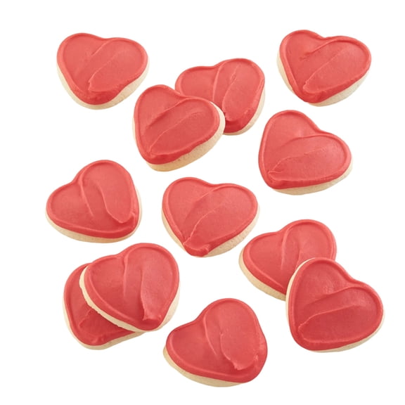 Cheryl's Cookies® Bow Gift Box w/ 12 Buttercream-Frosted Heart Shaped Sugar Cookies, Individually Wrapped, Gourmet, & Fresh Delivery - Birthday Gift, Gift for Friends, Family, & Loved Ones