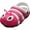 White/Pink, variant on NORTY Toddler Unisex Clogs Fun Caterpillar Bug Shoes for Kids with Comfortable Back Strap