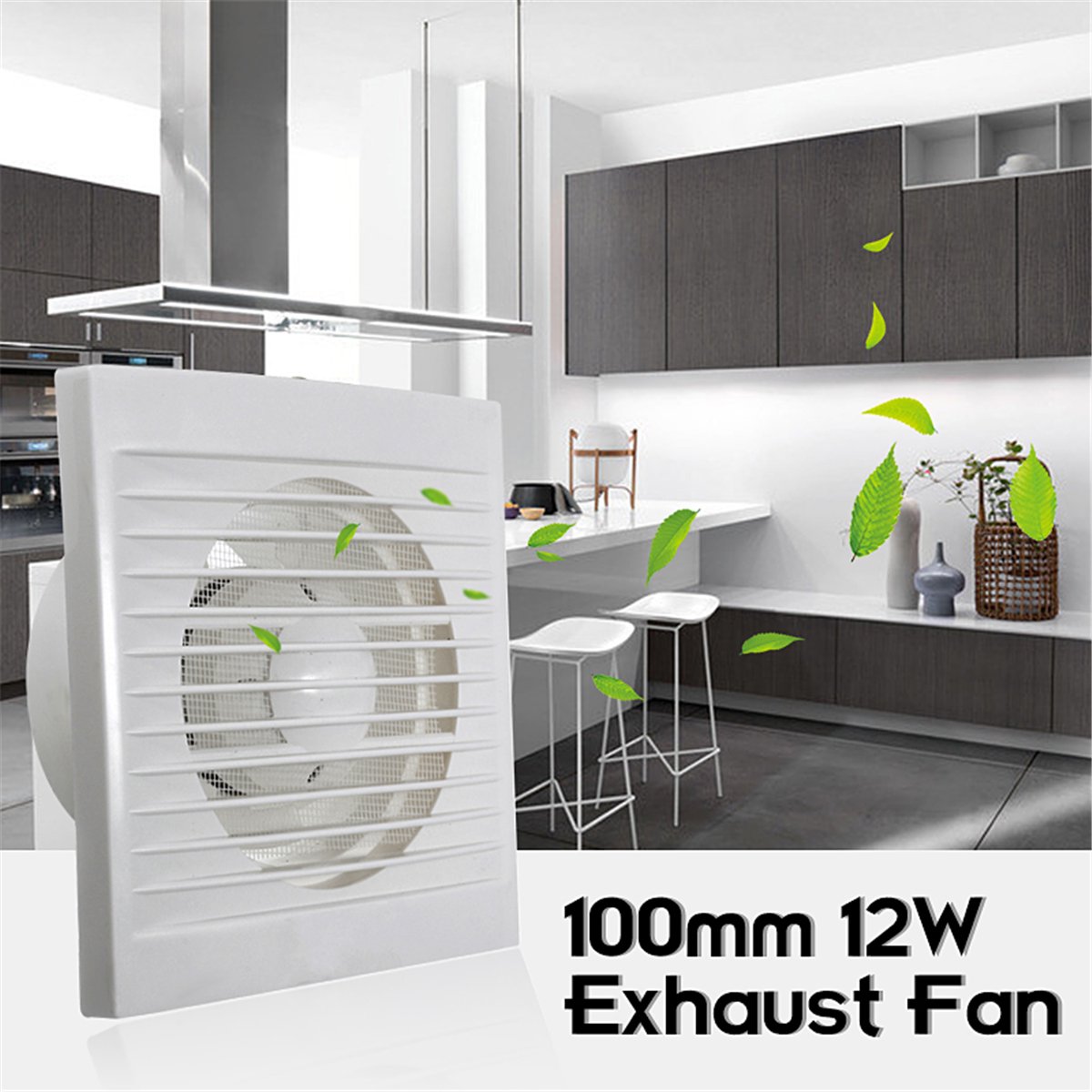 6 inch Window Wall-Mounted Ventilation Fan Wall Extractor Exhaust Fan  Waterproof For Bathroom Kitchen Toilet | Walmart Canada