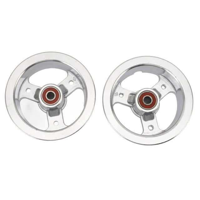 4.10-4 Rear Wheel Rim, Sturdy Aluminum Alloy Easy Installation 4 Inch Rear Wheel Rim Replacement Multifunctional for Electric Scooter