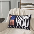 thumbnail image 5 of Yiaed Veterans Day2 Print Brushed Microfiber Envelope Pillowcases, Standard,Envelope Closure Pillow Cases(Without Pillow Core)-16"x24", 5 of 6
