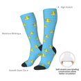 thumbnail image 4 of Naloa Duck Swimming Thigh High Socks Extra Long Stretchy Sock Women Over Knee High Opaque Stocking Daily Wear, 4 of 6