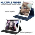 thumbnail image 4 of For iPad Air 2 Air 1 Case Cover iPad 9.7 2018 2017 Tablet Cases 5th 6th 7 8 9 10.2 Funda 360 Degree Rotating Leather Smart Coque for iPad Black ipad pro 11 2022, 4 of 6