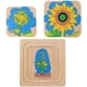thumbnail image 1 of Rompecabezas de madera con diseño de girasol, tablero de rompecabezas de varias capas, rompecabezas de Panel 3D, juguetes educativos para edades tempranas para niños, recuerdo de fiesta de cumpleaños Ormromra WRLF-283-4, 1 of 9