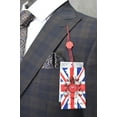 thumbnail image 6 of Men's English Laundry Navy and Brown Plaid 2pc Suit E124, 6 of 7