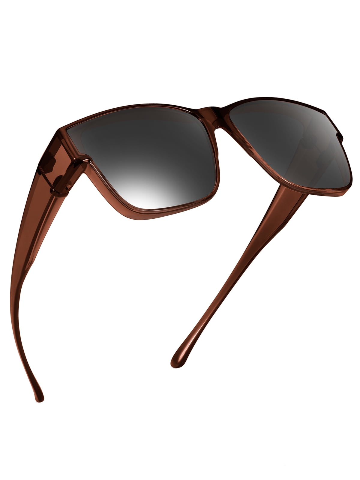 TINHAO Polarized Sunglasses Fit Over Glasses for Men Women, Retro