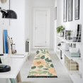 thumbnail image 4 of Yayeee Runner Rug for Bedroom 2'x6' Machine Washable Hallway Non Slip Mat, Floral Design, 4 of 8