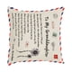 thumbnail image 2 of Billuyoard Funda de almohada Funda de almohada cuadrada de fibra Funda de cojín de sofá lavable con letras, Mom to Dor Type11 NO11, 2 of 6