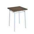 thumbnail image 4 of Acme Furniture Nadie Bar Table, Oak & Chrome 30"W x 30"L x 42"H, 4 of 4