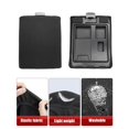 thumbnail image 6 of KBH Center Console Cover for 2004-2010 Ford F150 Accessories, Washable Fabric Arm Rest Protector Covering for Car, Black(Fits Jump Seat Console Only), 6 of 8