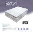 thumbnail image 2 of Colchón Grand Comfort Beige Confortotal Especial beige King Size, 2 of 3